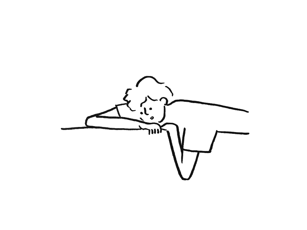 一组简约风格的人物速写-图12