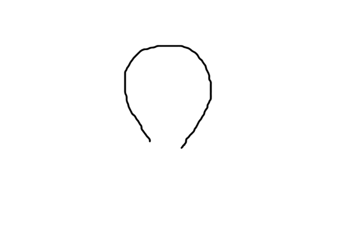 简单的热气球简笔画怎么画-图1