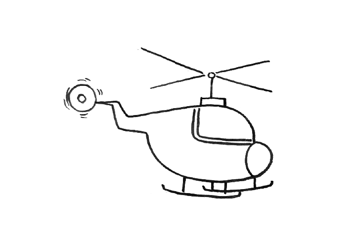 飞机简笔画图片大全-图5