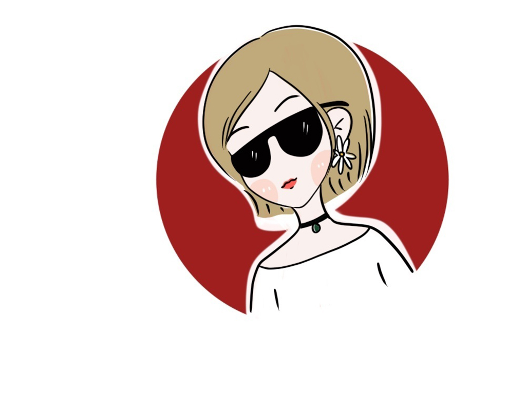 酷酷的小姐姐怎么画