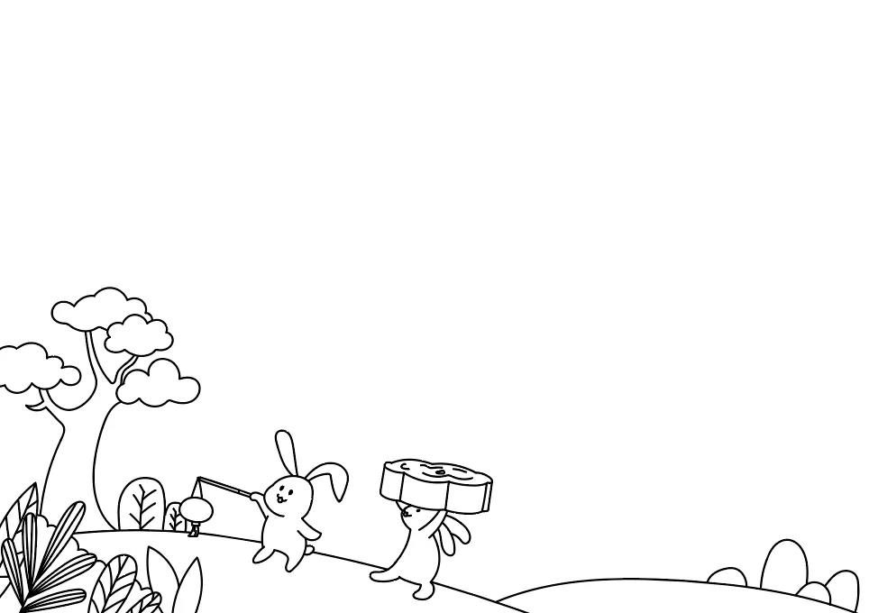 以中秋节为主题的手抄报四年级-图2