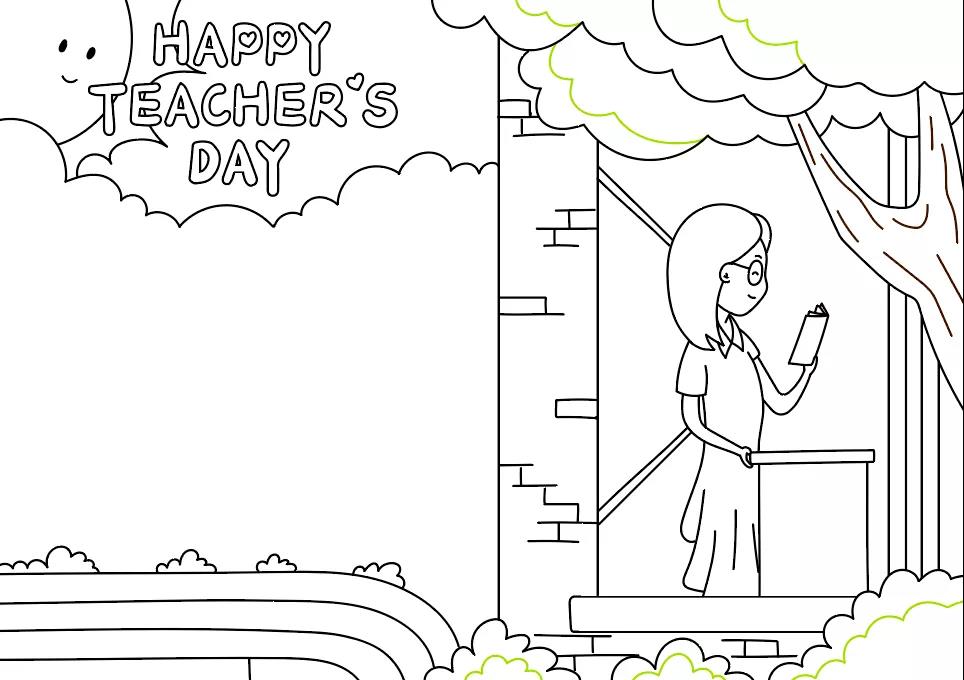 三年级英语手抄报教师节内容-图6