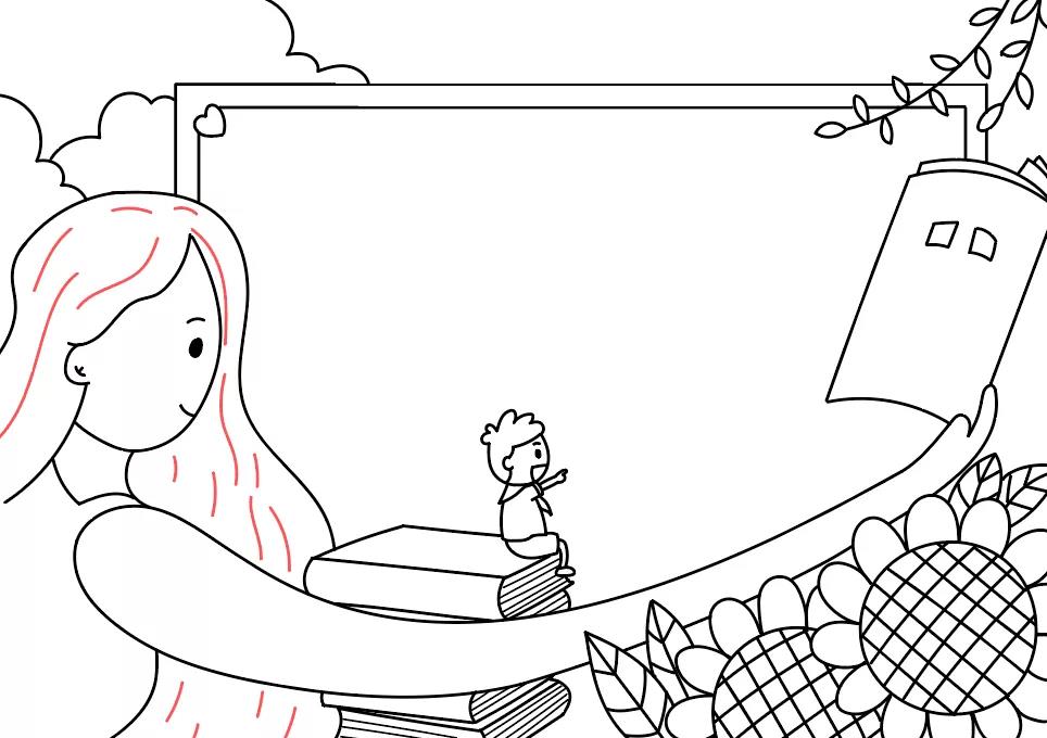 感恩教师节手抄报-图5