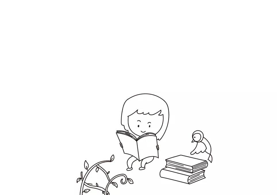 我的书屋我的梦手抄报-图1