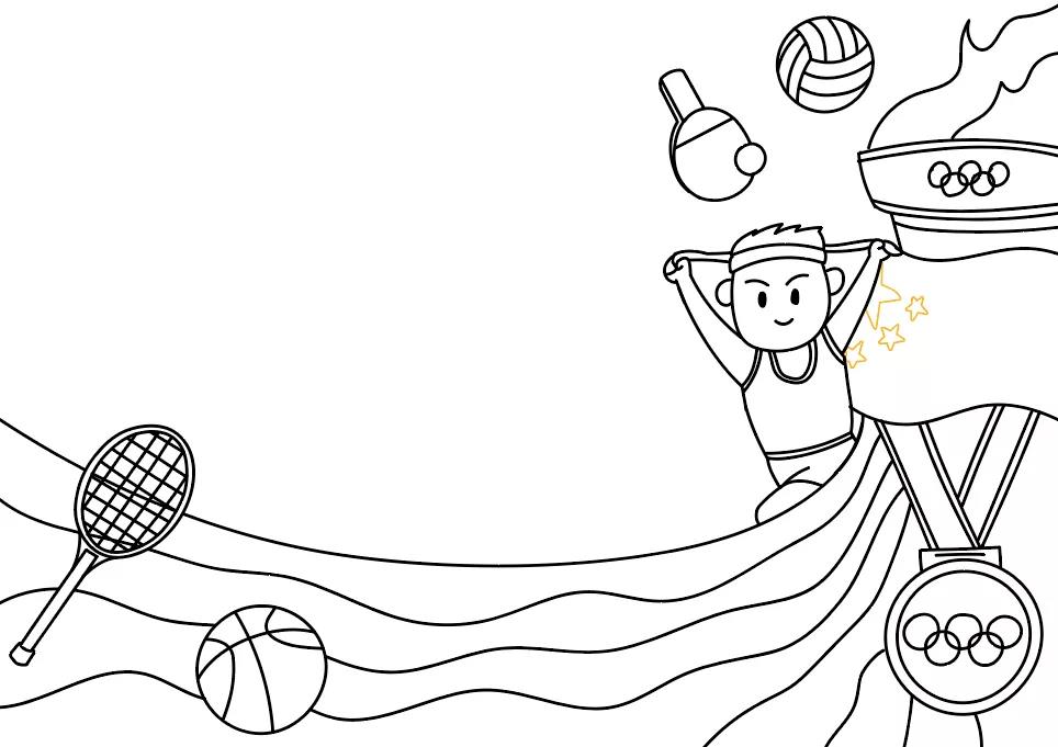 奥运会手抄报-图4