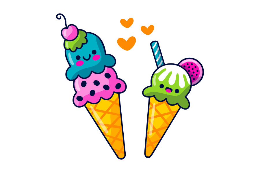 5张漂亮的夏日冷饮简笔画图片-图4