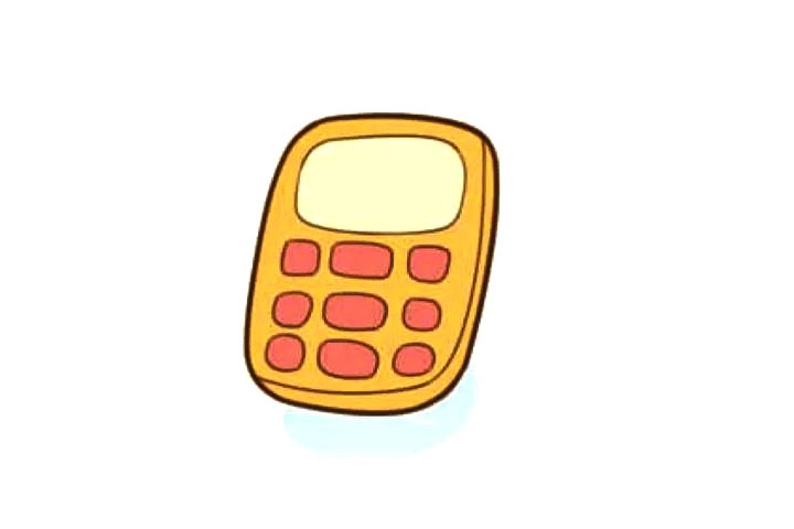 一组简单漂亮的手机简笔画图片-图6