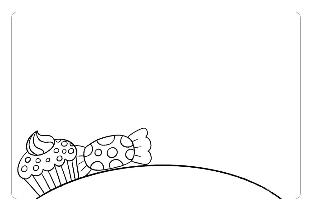 万圣节学画爱吃糖果的小怪兽-图3