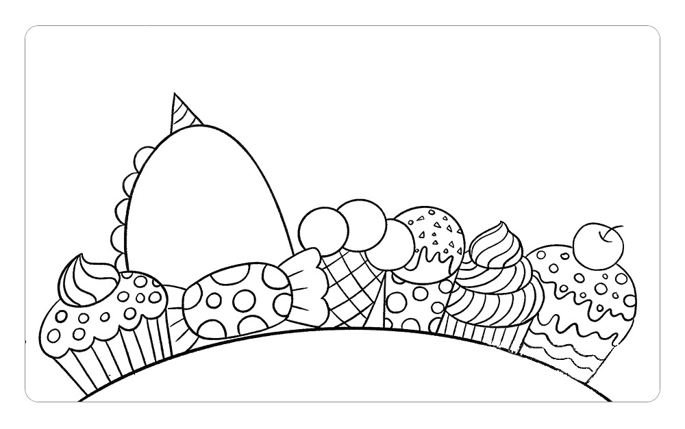 万圣节学画爱吃糖果的小怪兽-图8