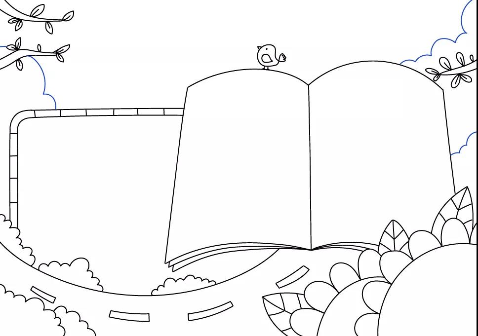 拼音小报手抄报图片一年级-图5