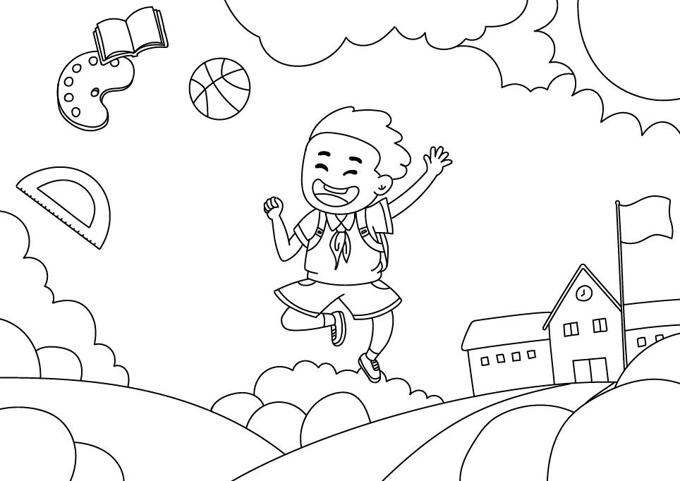 关于快乐假期手抄报的内容-图4