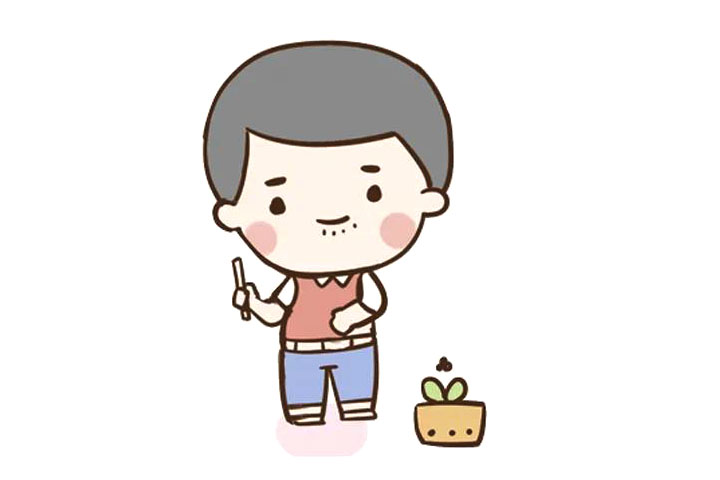 一组简单可爱的老师简笔画图片-图7