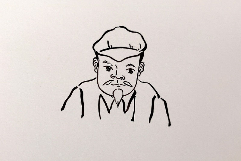 各种人物简笔画头像大全-图8