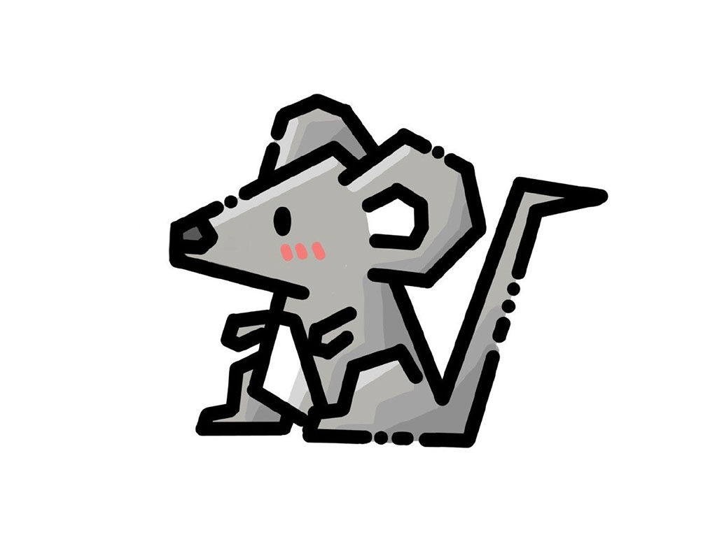 不一样的卡通小动物简笔画-图2