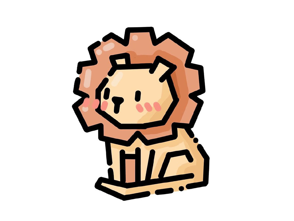 不一样的卡通小动物简笔画-图3