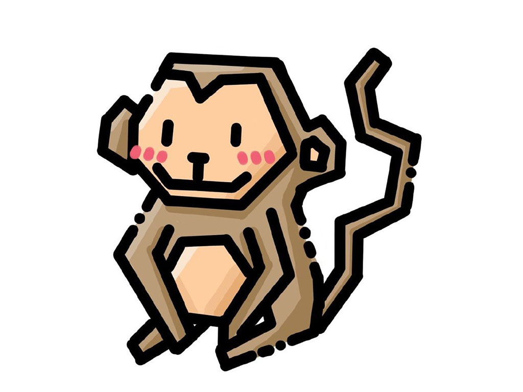 不一样的卡通小动物简笔画-图5