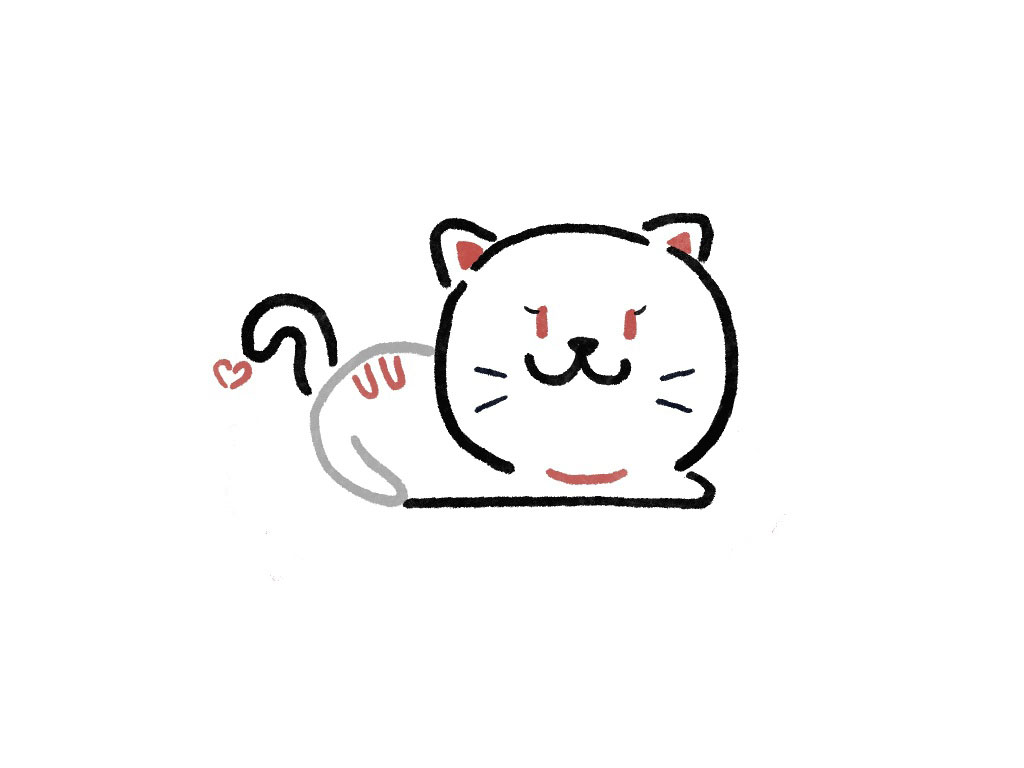 简单可爱的小猫怎么画-图4