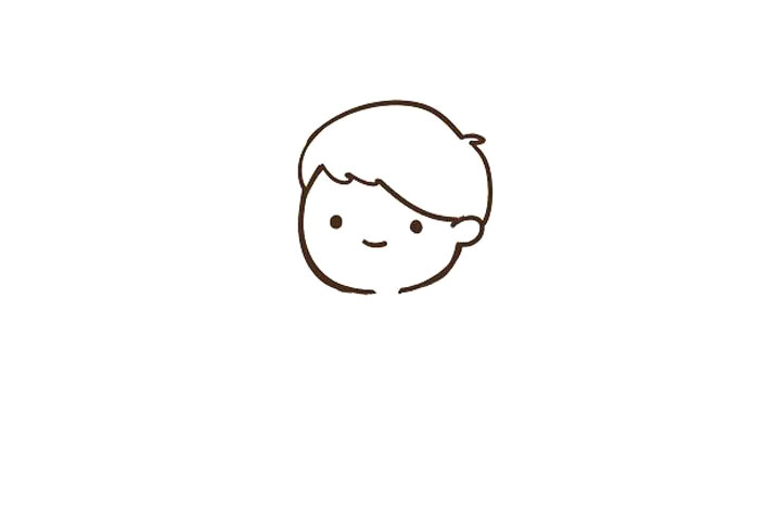 步骤2：画出五官表