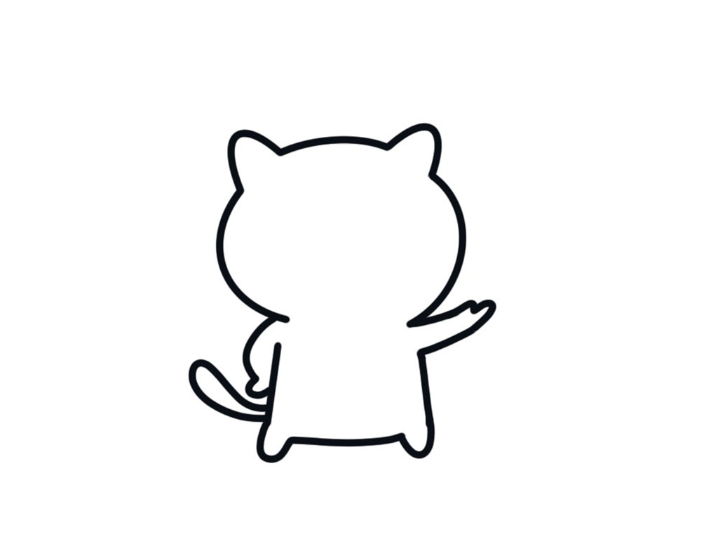 怎么画小猫简单可爱-图5