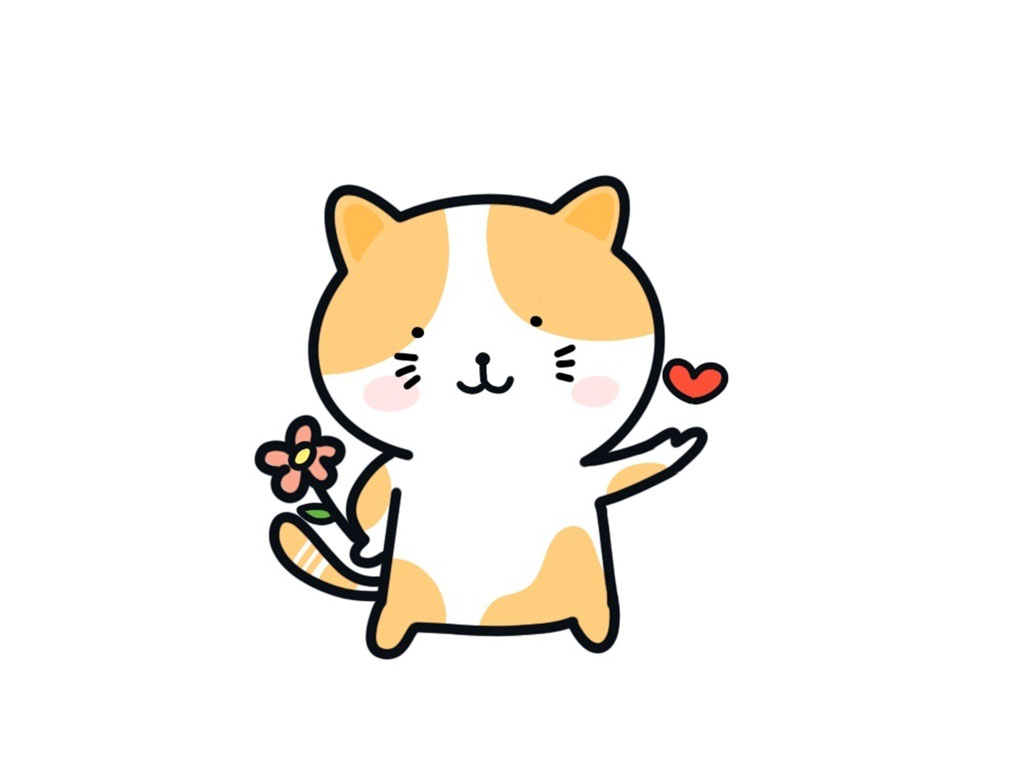 怎么画小猫简单可爱