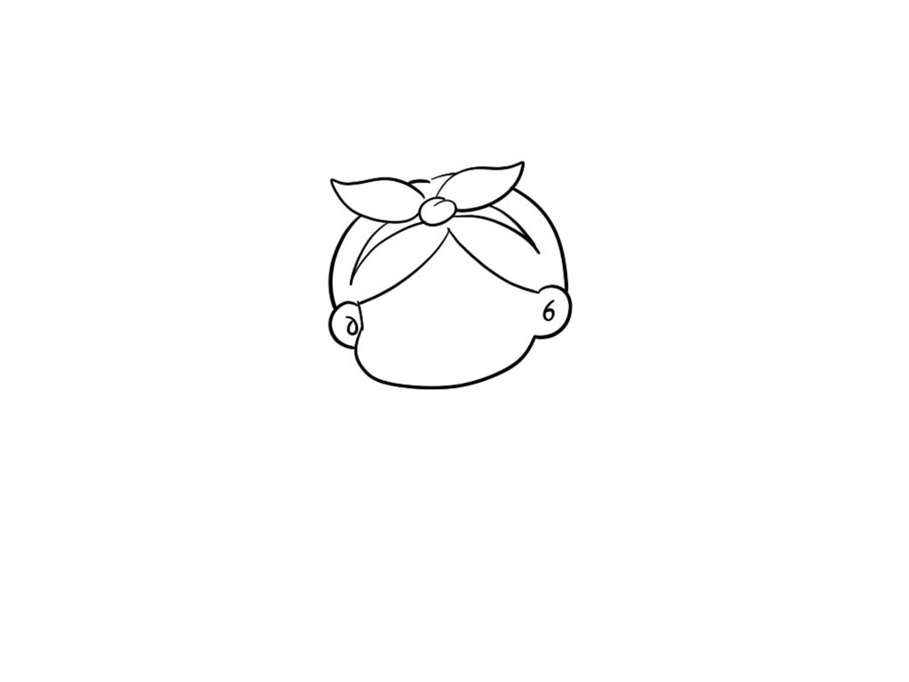 喜欢烹饪的小女孩怎么画-图2