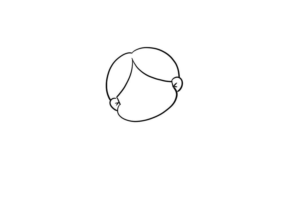 拿气球的小女孩怎么画-图2