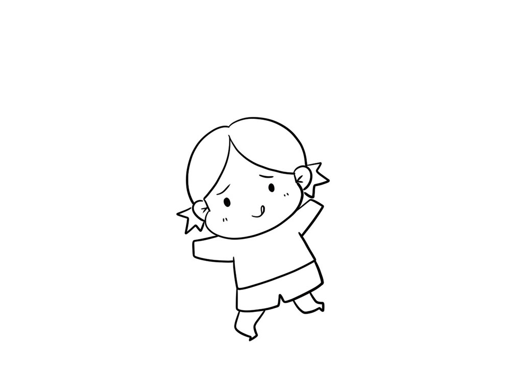 拿气球的小女孩怎么画-图7