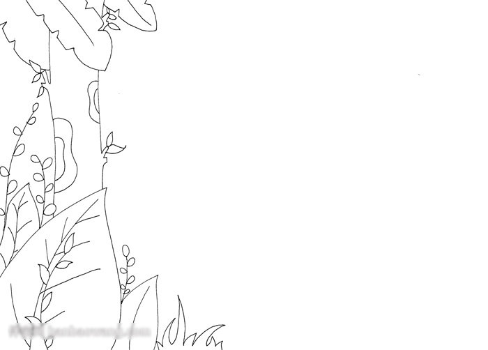 最简单的春天手抄报-图1