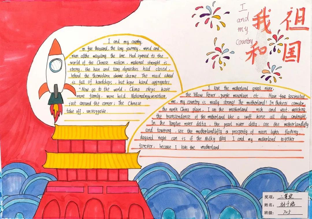 “My mather land”主题英语手抄报-图7
