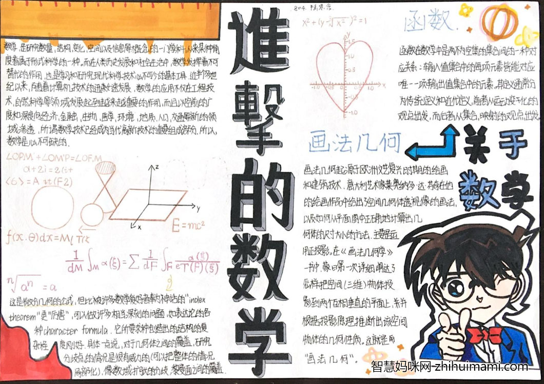 初一数学手抄报简单又漂亮-图4