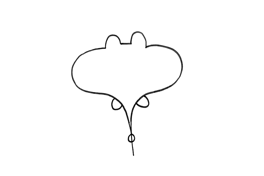 怎么画魔鬼鱼简单可爱-图2