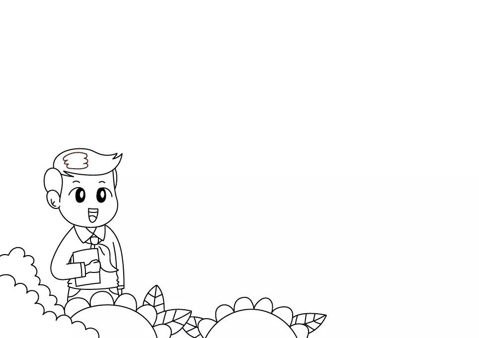 请党放心强国有我的手抄报-图2