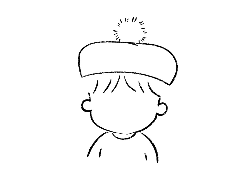 可爱小女孩的画法步骤-图5