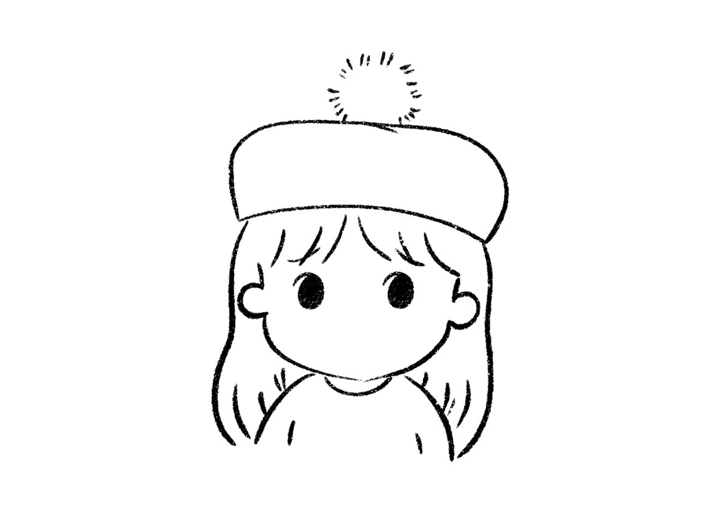 可爱小女孩的画法步骤-图7