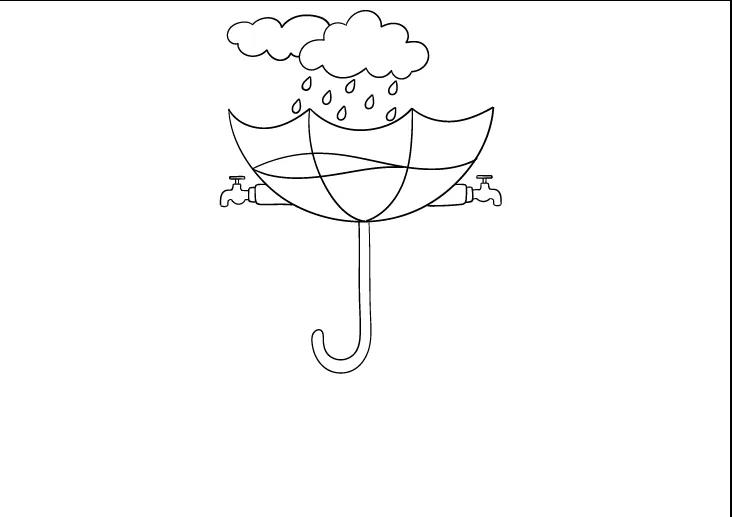 关于节约用水的手抄报-图1