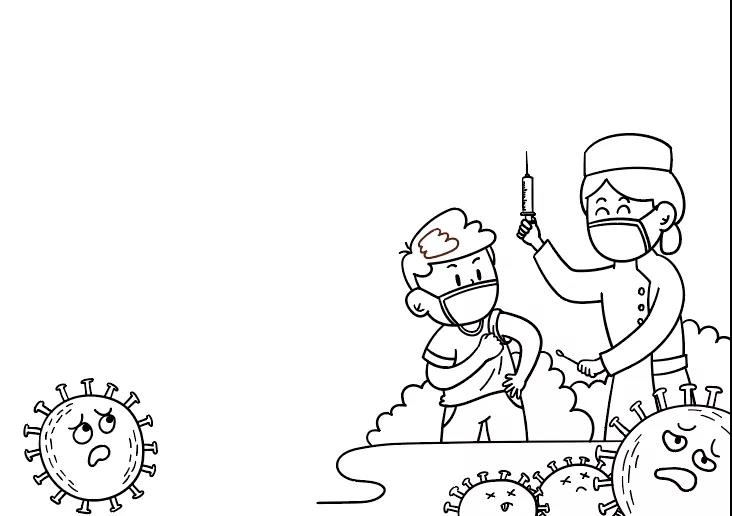 关于新冠儿童疫苗的手抄报大全-图2