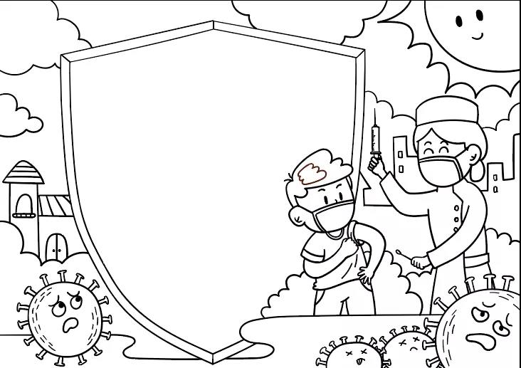 关于新冠儿童疫苗的手抄报大全-图5