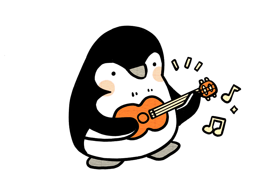 可爱企鹅简笔画图片-图3