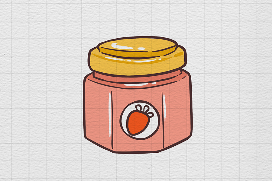 可爱厨房早餐简笔画图片-图4