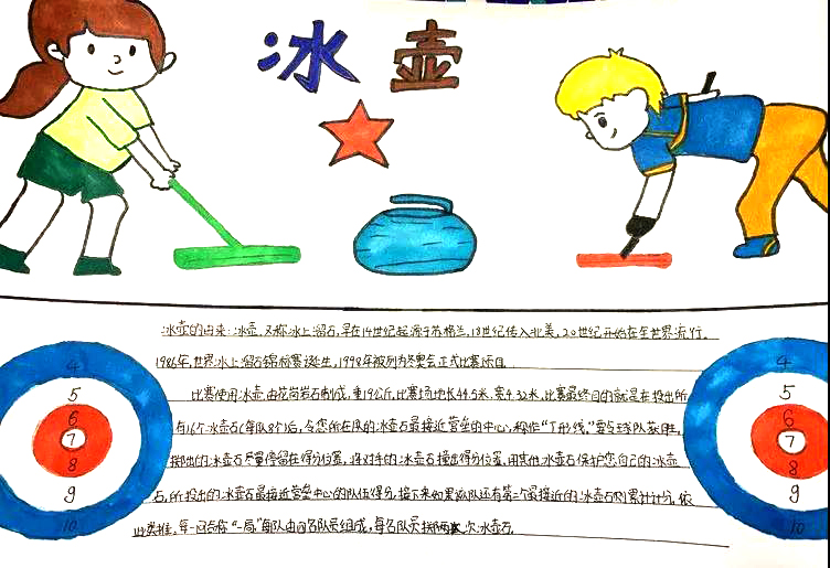 二年级北京冬奥会手抄报简洁-图2
