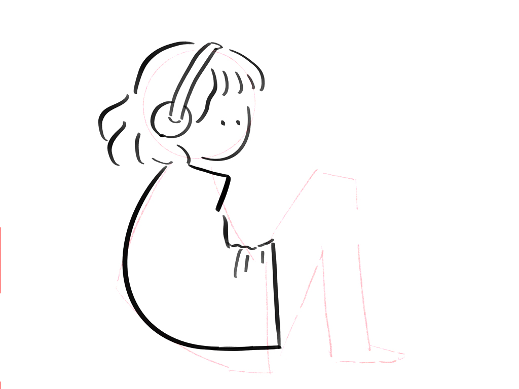 步骤4：画出衣服