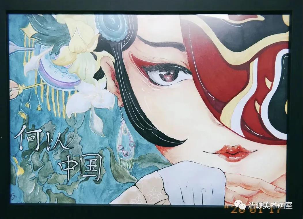 中国传统文化——京剧儿童画-图3