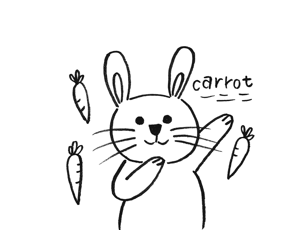 几张可爱的动物简笔画图片-图3