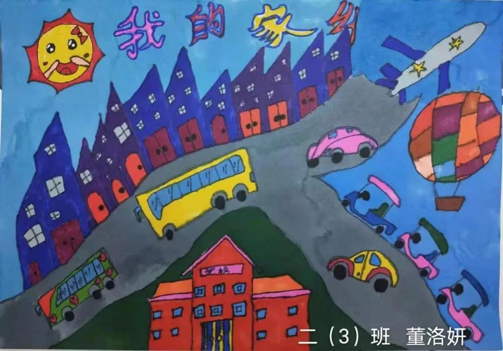 我心中的2035儿童创意画-图3