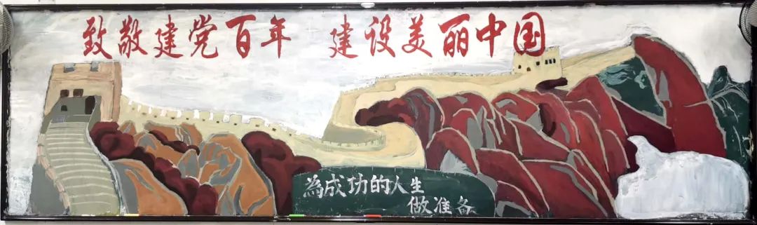 建党100周年黑板报设计简单又漂亮-图6