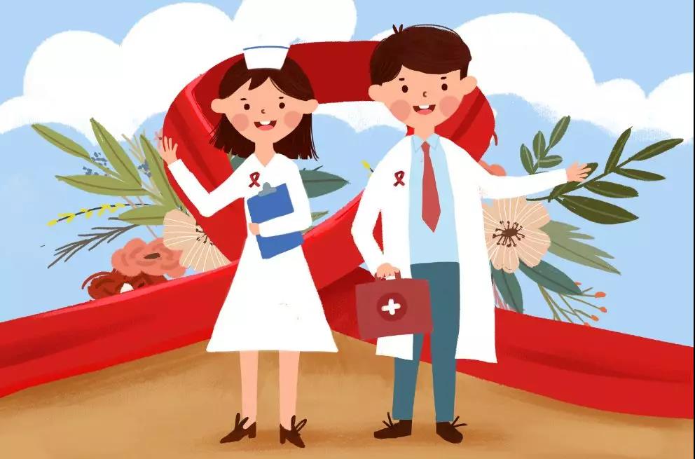 艾滋病日儿童绘画素材-图2