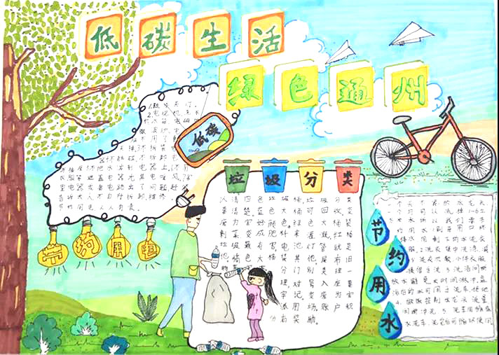 步骤3：《节电N次方，地球更健康》节约用电，共建美丽新世界，科学用电，共创绿色新生活，合理用电，共筑文明大家园。板报中电力工人高举节电旗帜，“你用电，我用心”充分展现了国家电网积极响应国家号召，争当示范强企，为建成具有中国特色国际领先的能源互联网而努力奋斗！