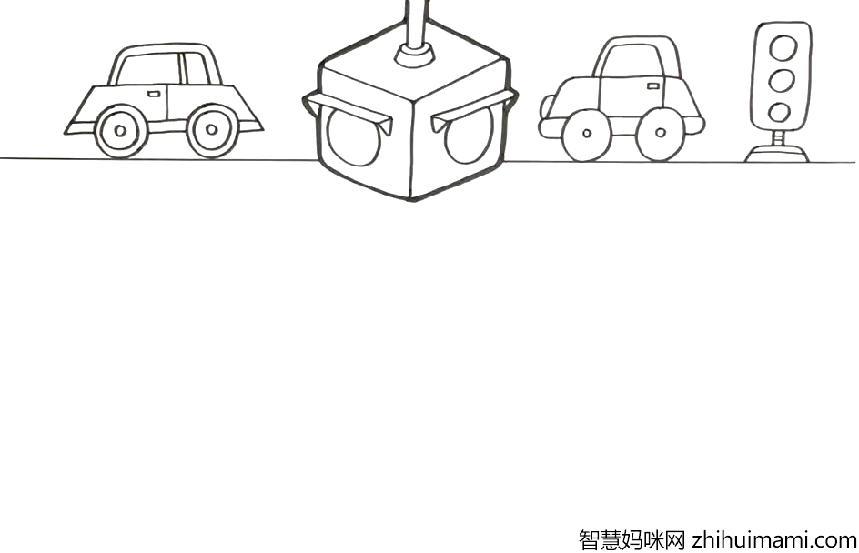 小学生交通安全手抄报简单-图2