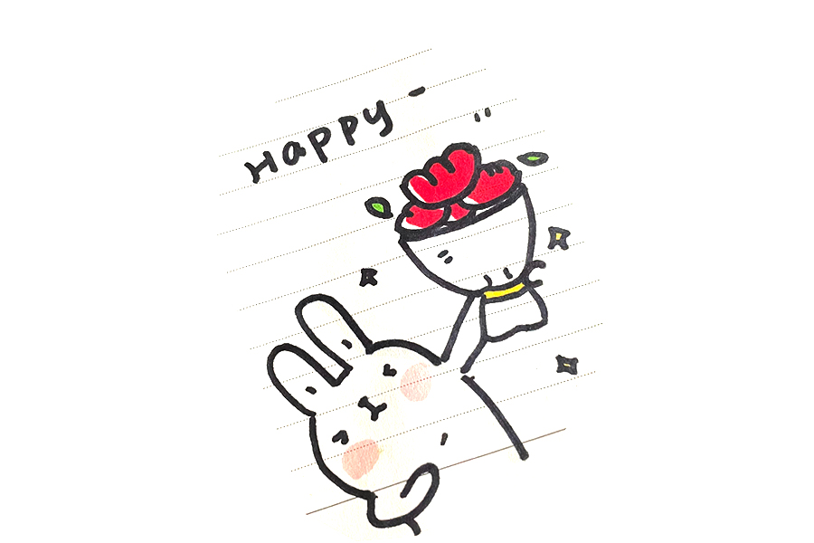 教师节各科老师的简笔画法-图6