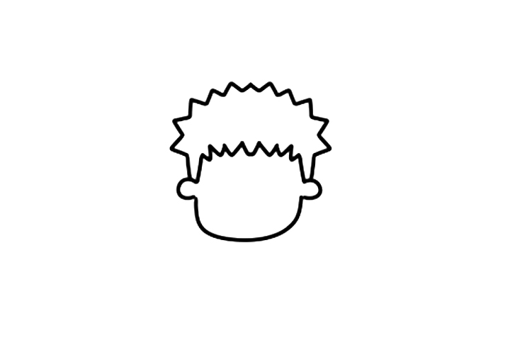 可爱男孩怎么画-图2